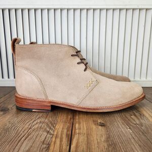 Hevias Suede Chukka Boots Mens Sz 11.5 D Tan Preppy Classic Spanish Casual Dress